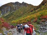 ２０１２年１０月錦秋の北アルプス涸沢登山